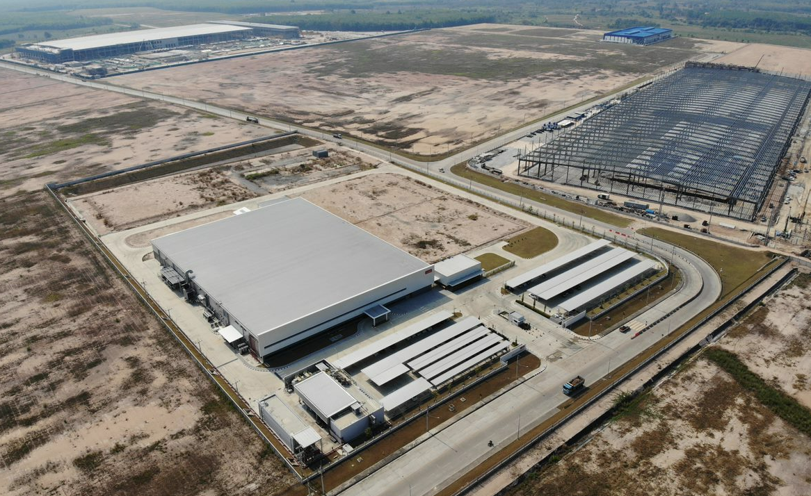CoorsTek facility in Rayong, Thailand where a new rooftop and carport solar photovoltaic (PV) system will be installed by TotalEnergies ENEOS