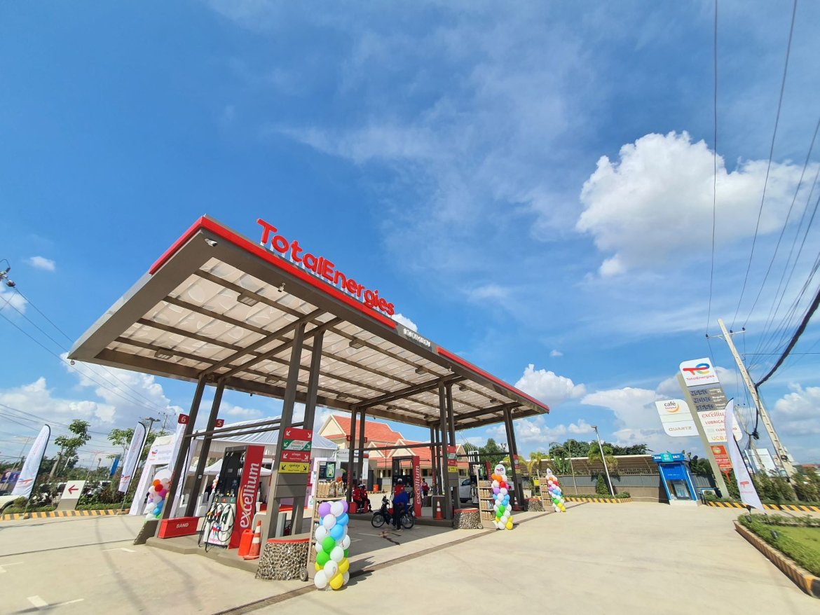 TotalEnergies service station in Kuor Srov