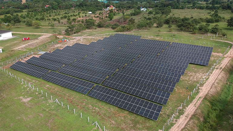 TotalEnergies distributed solar generation in Cambodia