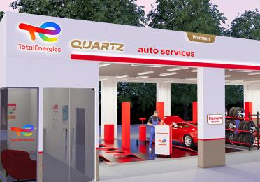 3D rendering of Quartz Auto Services