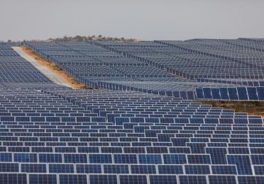 Solar power in the Narketpally site - Telangana - India