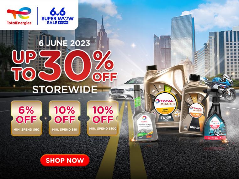6.6 sale by TotalEnergies on Lazada store