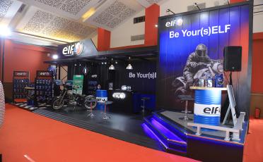 ELF booth at the launch of ELF Indonesia