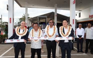 inauguration of TotalEnergies Ba service station in Fiji