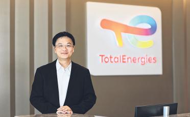 Ting Wee Liang at TotalEnergies office in Frasers Tower