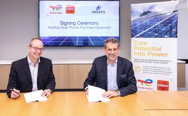signing ceremony between TotalEnergies ENEOS and Imerys