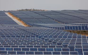 Solar power in the Narketpally site - Telangana - India