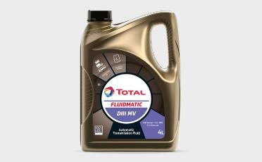 4L bottle of Total Fluidmatic DIII MV gear oil