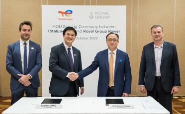 MOU signing ceremony between TotalEnergies and Royal Group Power