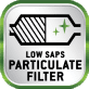 Low SAPS Particulate Filter